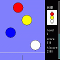 串だんごの当時のゲーム画面