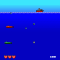 防げ!領海侵犯!!の当時のゲーム画面2