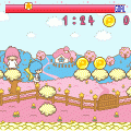 キキ＆ララ　スカイランナーの当時のゲーム画面