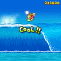ボディボードＸの当時のゲーム画面