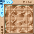 お絵描きロジックplus3の当時のゲーム画面