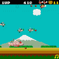 スカイキッドDXの当時のゲーム画面