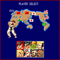 ストリートファイターⅡの当時のゲーム画面2