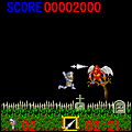 魔界村の当時のゲーム画面3