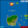 1942の当時のゲーム画面2