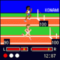 コナミスポーツシリーズの当時のゲーム画面