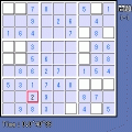 普通のNumberPlaceの当時のゲーム画面2