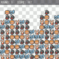 ちびサメの当時のゲーム画面2