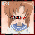 ひぐらしのなく頃にパズルの当時のゲーム画面