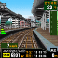 電車でGO!シカゴ編の当時のゲーム画面