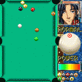 ケータイビリヤード ~ナインボール編の当時のゲーム画面