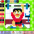 カラーロジック(無料体験版)の当時のゲーム画面