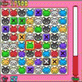 おにゃんこバトルの当時のゲーム画面