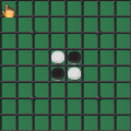 オセロ(R)の当時のゲーム画面