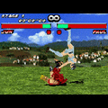 鉄拳２の当時のゲーム画面2