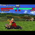 鉄拳２の当時のゲーム画面4