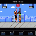 ダウンタウン熱血行進曲　玉割りゲームDXの当時のゲーム画面