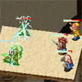 アドベンチャーエイジ第4章~聖域の死者~の当時のゲーム画面