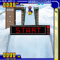 THE スキージャンプの当時のゲーム画面3