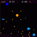 ボール・ウォーズの当時のゲーム画面2
