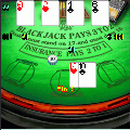 Black Jackの当時のゲーム画面3