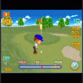 3D field golfの当時のゲーム画面