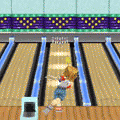 SUPER 3D ボウリングの当時のゲーム画面