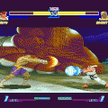 ストリートファイターZEROの当時のゲーム画面2