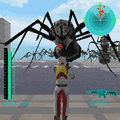 THE 地球防衛軍 Mobileの当時のゲーム画面