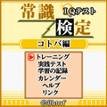 IQテスト常識検定~コトバ編~の当時のゲーム画面