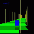 3Dレース2の当時のゲーム画面