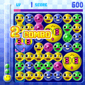 ぷにゅx2どっか～ん！の当時のゲーム画面