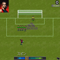 アディダス オールスターフットボールの当時のゲーム画面2