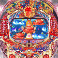 CRスーパー海物語IN沖縄MTA【海モード】の当時のゲーム画面