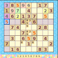 9x9パズル100 中級Vol.5の当時のゲーム画面