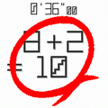 SQ数計算の当時のゲーム画面