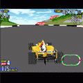 Exciting GP raceの当時のゲーム画面