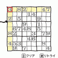 ∞ナンバープレースの当時のゲーム画面3