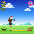 サルゲッチュゴルフの当時のゲーム画面