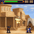 Western Guns!の当時のゲーム画面