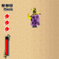 獣拳戦隊ゲキレンジャー 日々是精進!ロングバトン!の当時のゲーム画面3