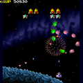 ギャラガ’88の当時のゲーム画面4
