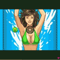 セクシーベイブズワイルドウォータースライダーズの当時のゲーム画面3