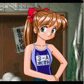 アイドル雀士スーチーパイII・体験版の当時のゲーム画面4
