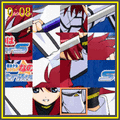 魔法少女リリカルなのはStrikerS　バトルシーンパズル　ライトニングの当時のゲーム画面