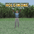 直感☆ゴルフの当時のゲーム画面2