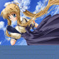 AIR SUMMER・AIR編の当時のゲーム画面