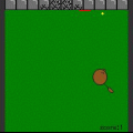 壁テニスの当時のゲーム画面