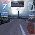 リッジレーサーズモバイルの当時のゲーム画面2