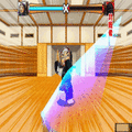 直感☆剣道の当時のゲーム画面